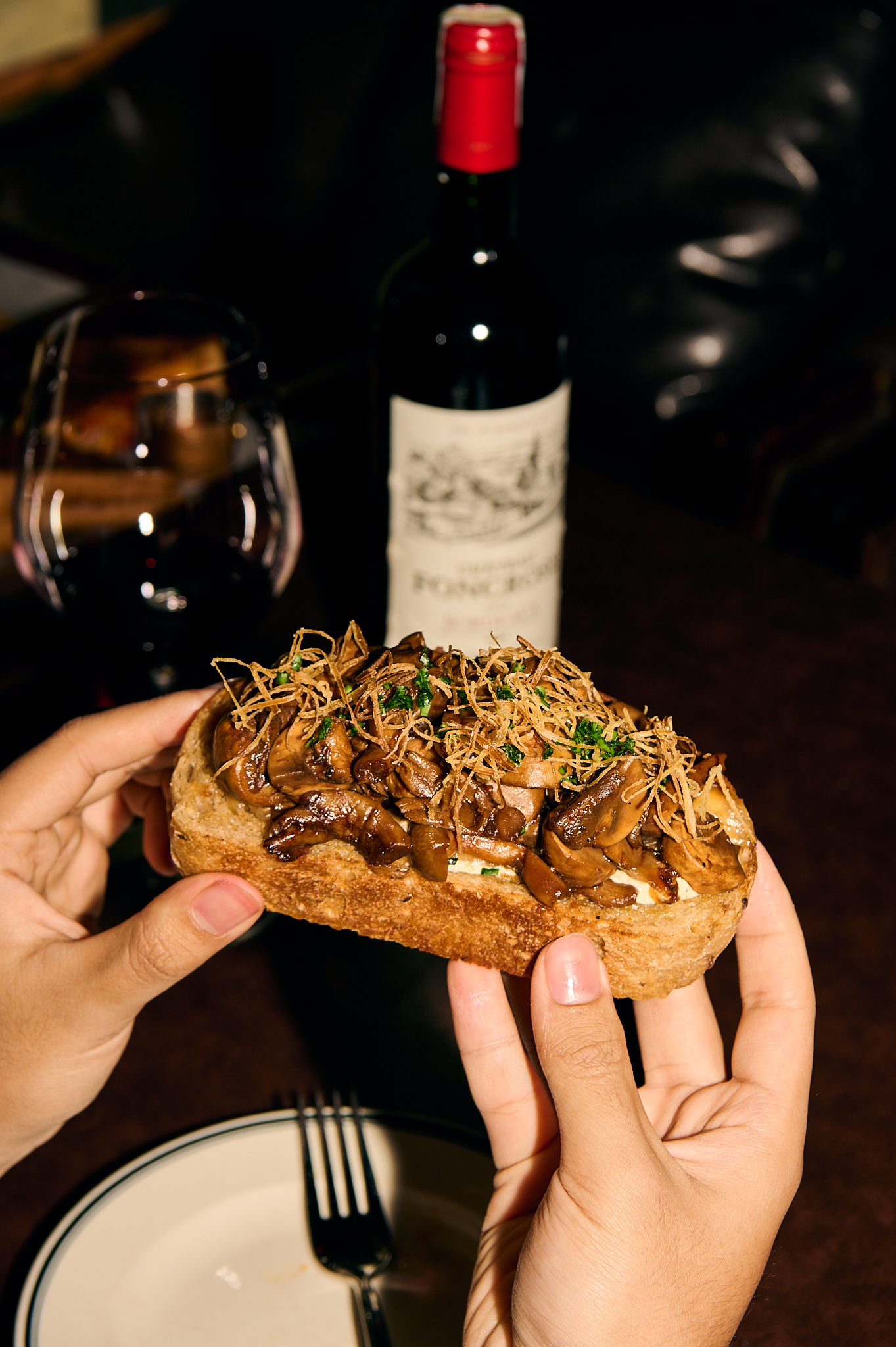 MUSHROOM TARTINE